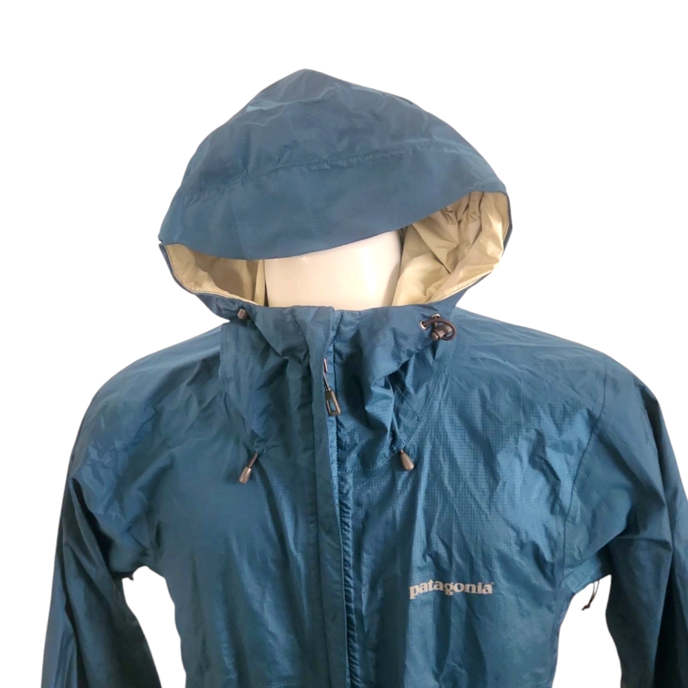 Patagonia 83801 Shell H2no Jacket Windbreaker lightweight Hoodie Jacket SZ Small - Picture 2 of 12